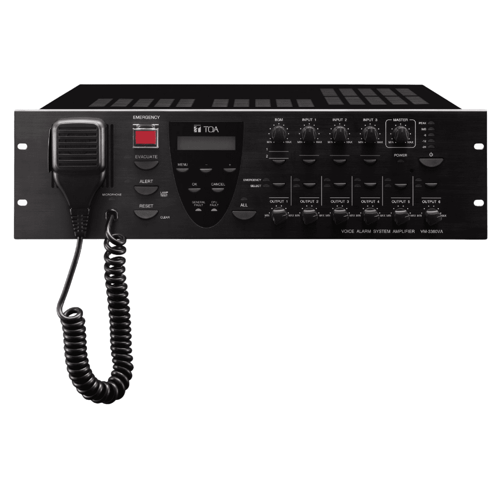 TOA VM-3240VA Voice Alarm Amplifier