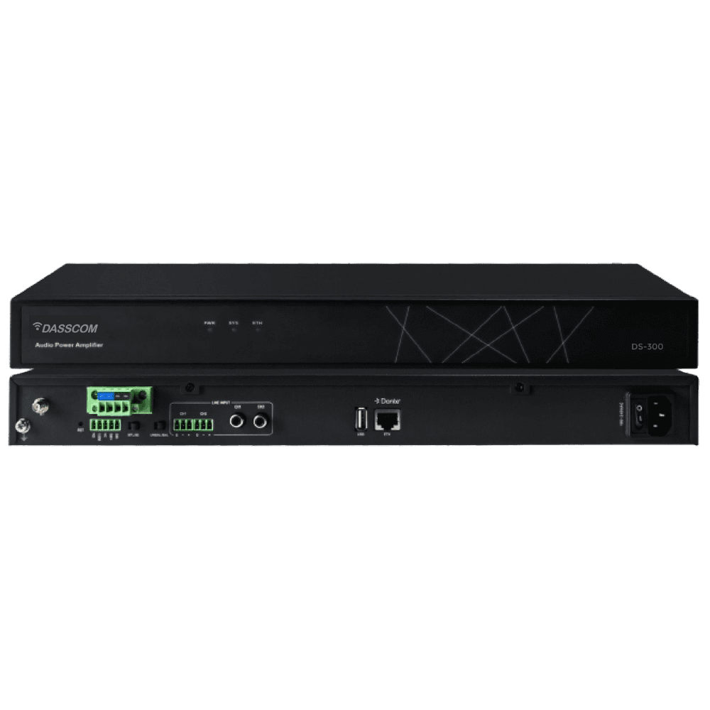 Dasscom DS-300 – 300W Network Power Amplifier
