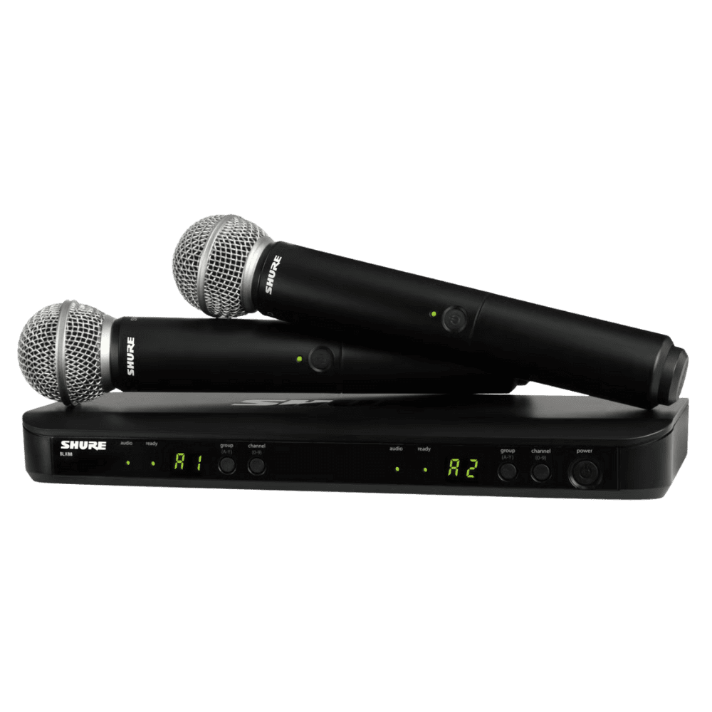 Shure BLX288/SM58 Wireless Dual System