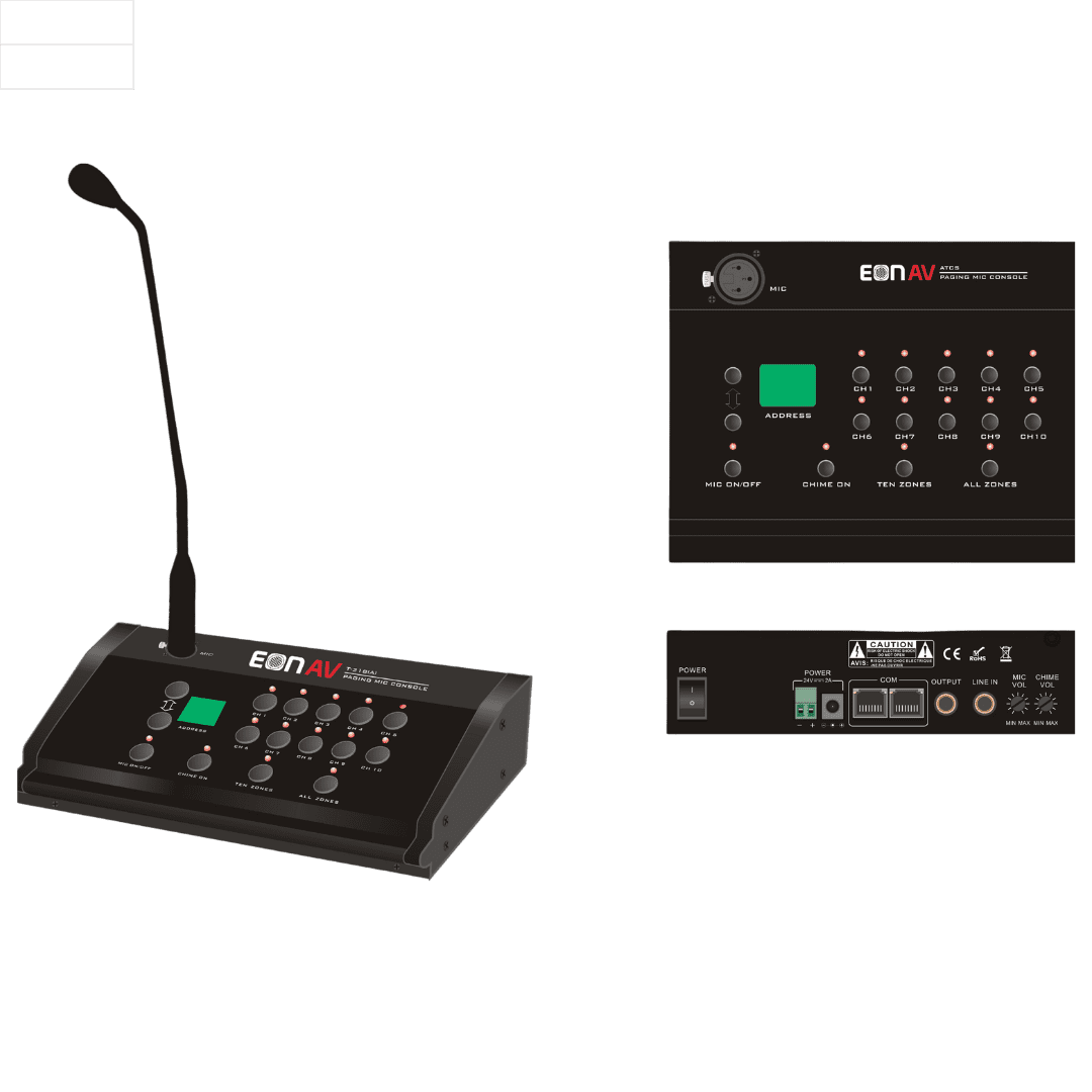 EON AV ATCS10 Zone Call Station