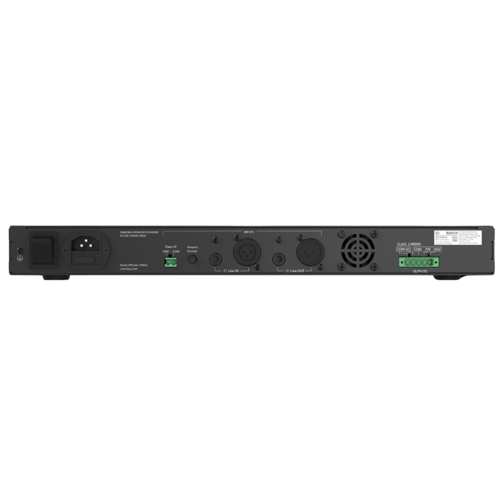 BOSCH PLE-1P240-IN Class-D Power Amplifier 240W