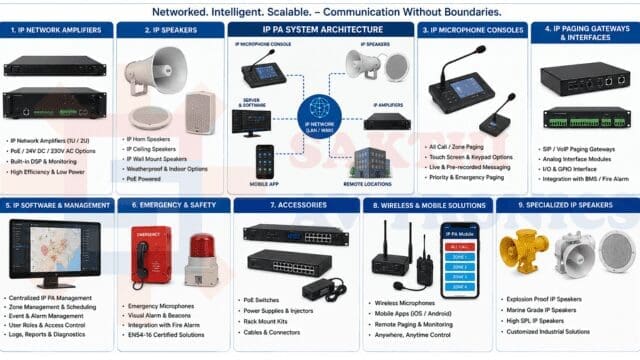 IP-based Public Address System